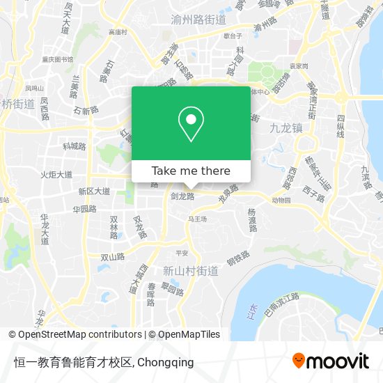 恒一教育鲁能育才校区 map