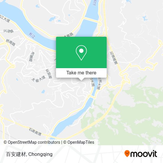 百安建材 map