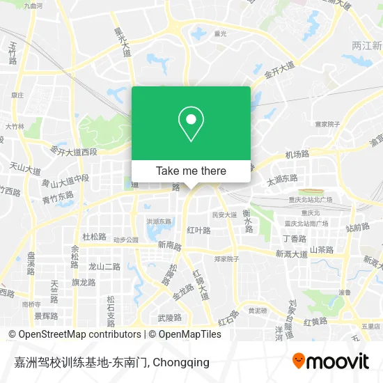 嘉洲驾校训练基地-东南门 map