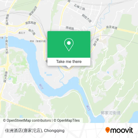 佳洲酒店(唐家沱店) map
