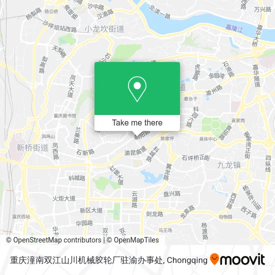 重庆潼南双江山川机械胶轮厂驻渝办事处 map