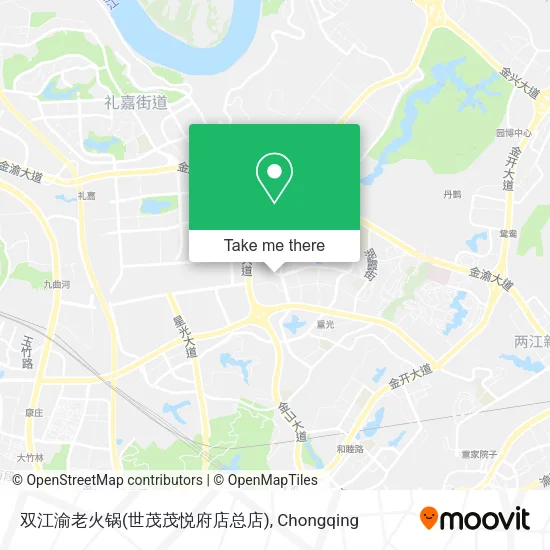 双江渝老火锅(世茂茂悦府店总店) map