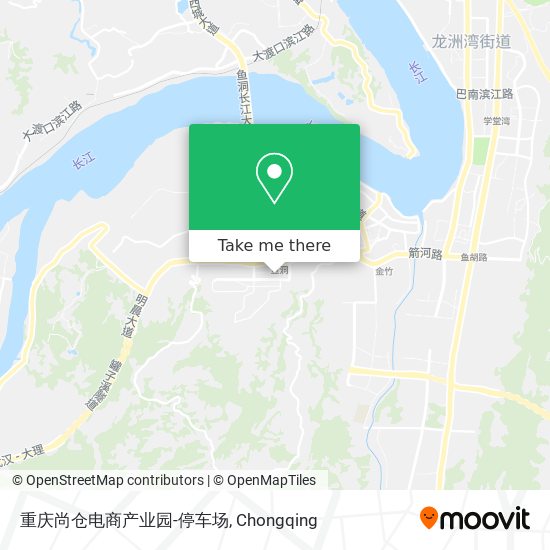重庆尚仓电商产业园-停车场 map