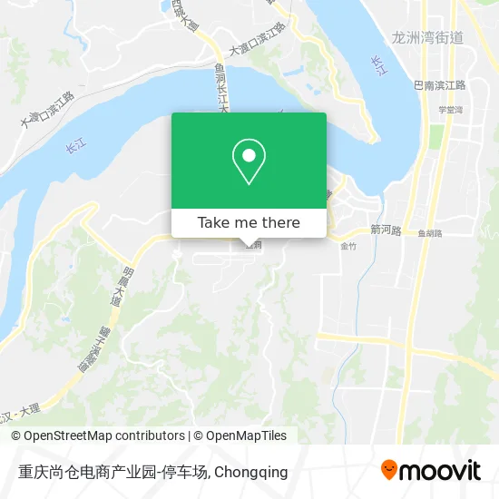 重庆尚仓电商产业园-停车场 map