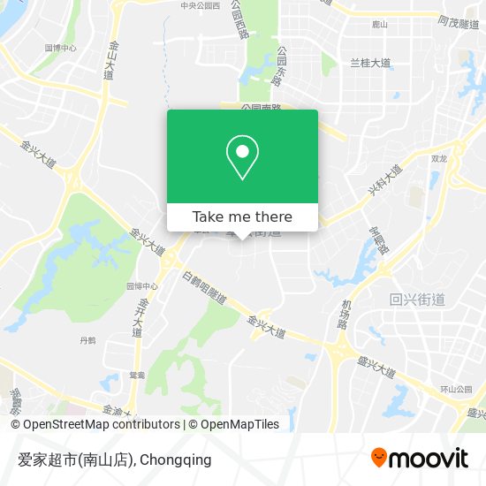 爱家超市(南山店) map