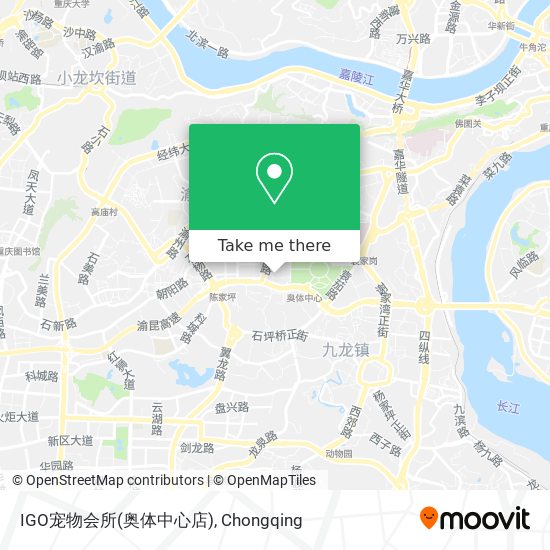 IGO宠物会所(奥体中心店) map