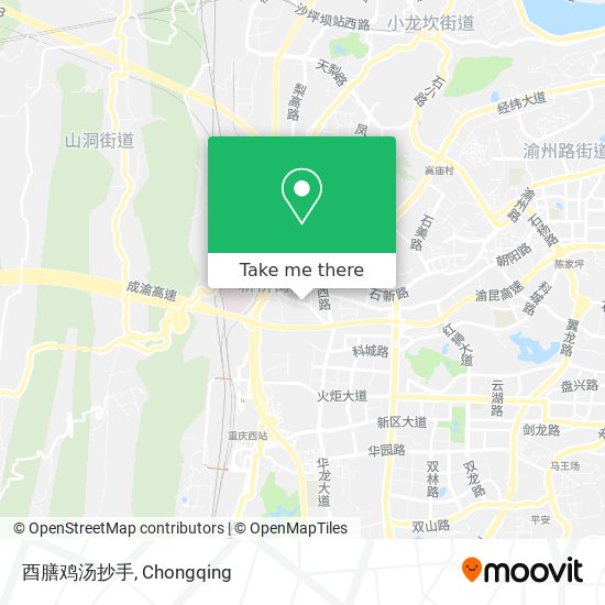 酉膳鸡汤抄手 map