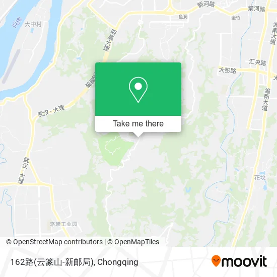 162路(云篆山-新邮局) map