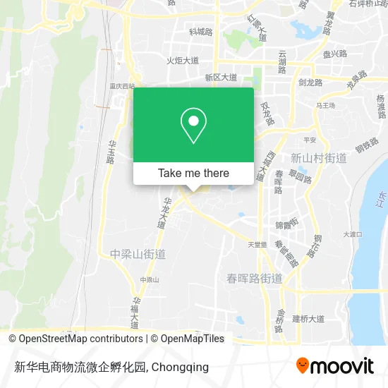 新华电商物流微企孵化园 map