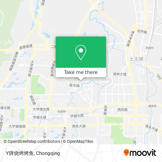 Y牌烧烤烤鱼 map