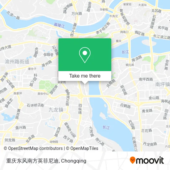 重庆东风南方英菲尼迪 map