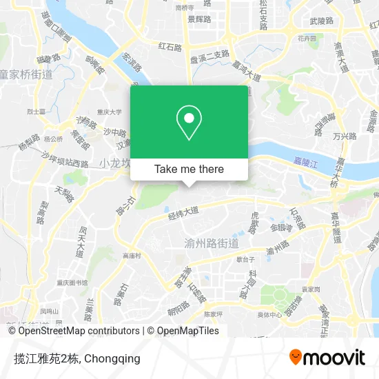 揽江雅苑2栋 map