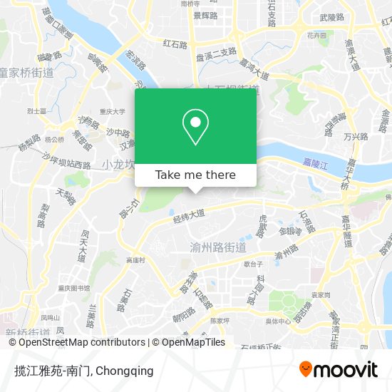 揽江雅苑-南门 map