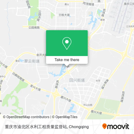 重庆市渝北区水利工程质量监督站 map