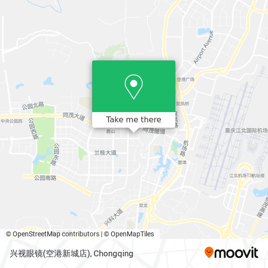 兴视眼镜(空港新城店) map