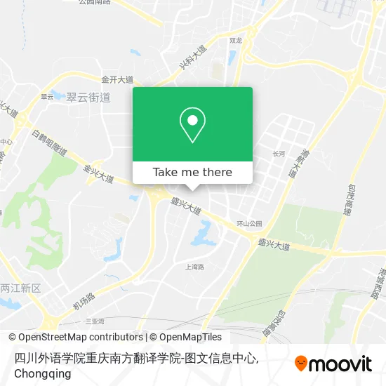 四川外语学院重庆南方翻译学院-图文信息中心 map