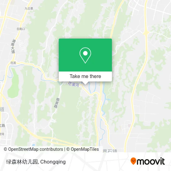 绿森林幼儿园 map