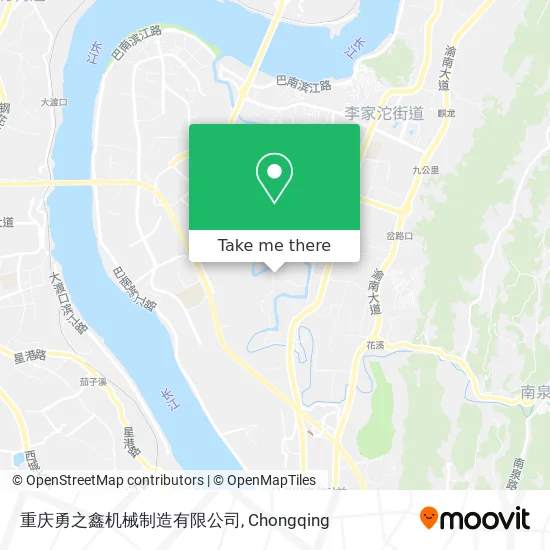 重庆勇之鑫机械制造有限公司 map
