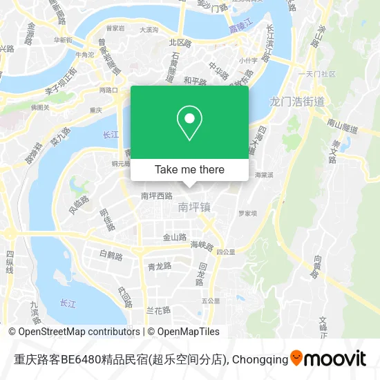 重庆路客BE6480精品民宿(超乐空间分店) map
