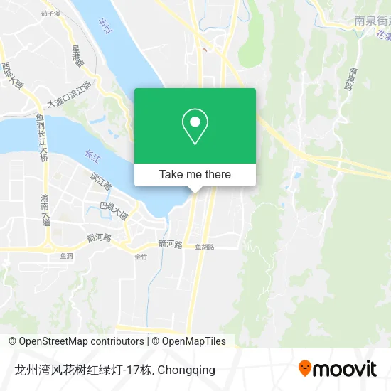 龙州湾风花树红绿灯-17栋 map