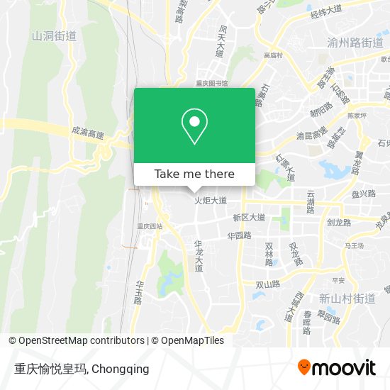 重庆愉悦皇玛 map