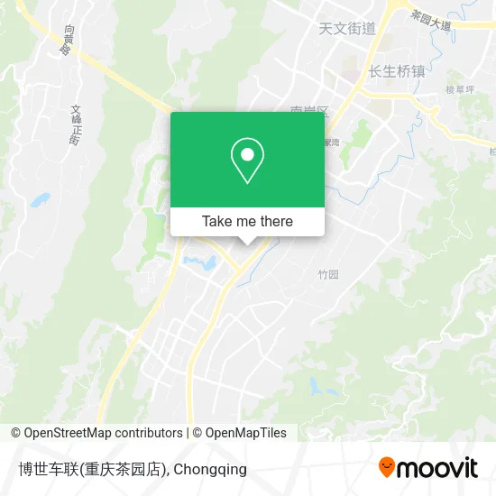 博世车联(重庆茶园店) map