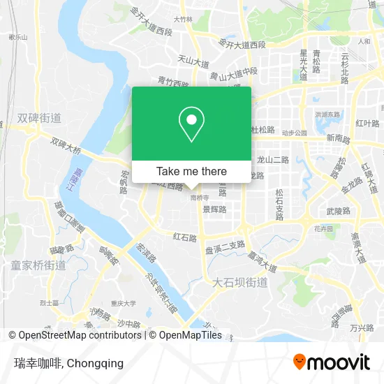 瑞幸咖啡 map