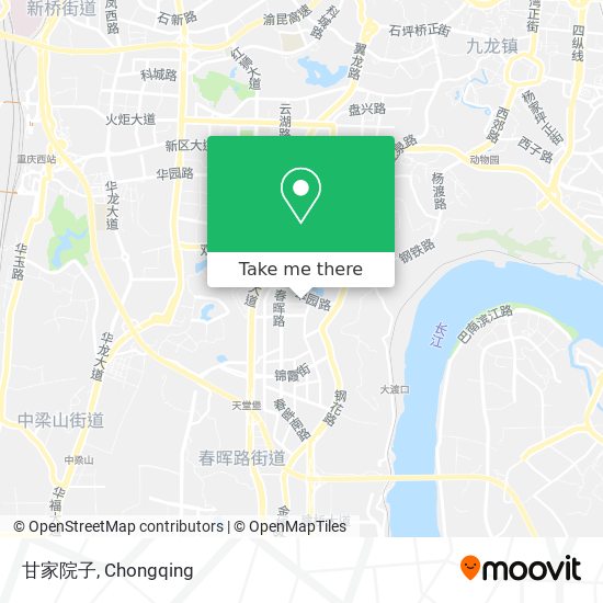 甘家院子 map
