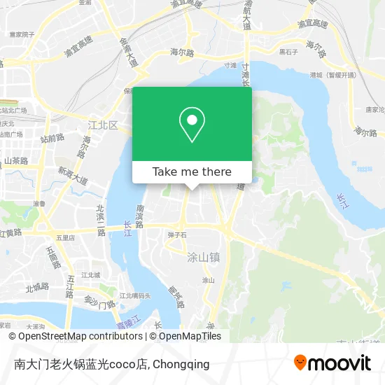 南大门老火锅蓝光coco店 map