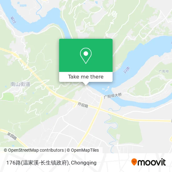 176路(温家溪-长生镇政府) map