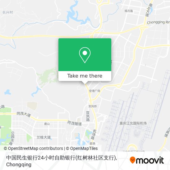 中国民生银行24小时自助银行(红树林社区支行) map