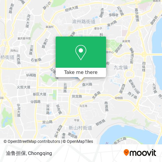 渝鲁担保 map