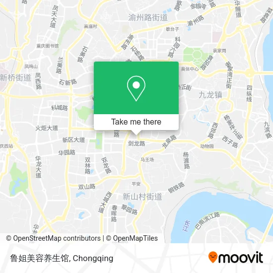 鲁姐美容养生馆 map