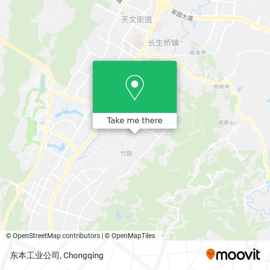 东本工业公司 map