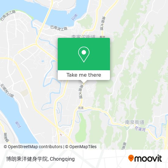 博朗乘洋健身学院 map