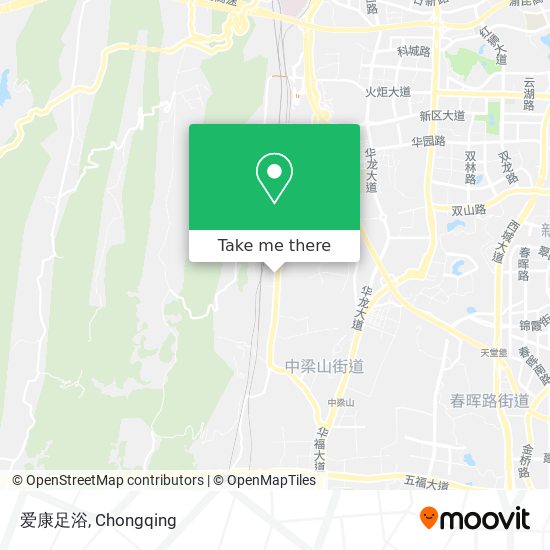 爱康足浴 map