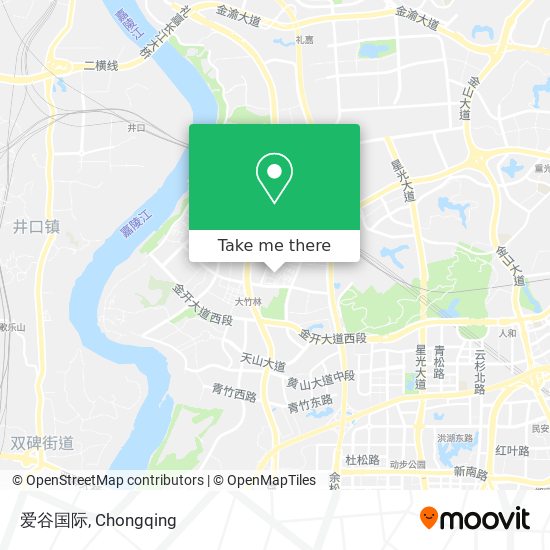 爱谷国际 map