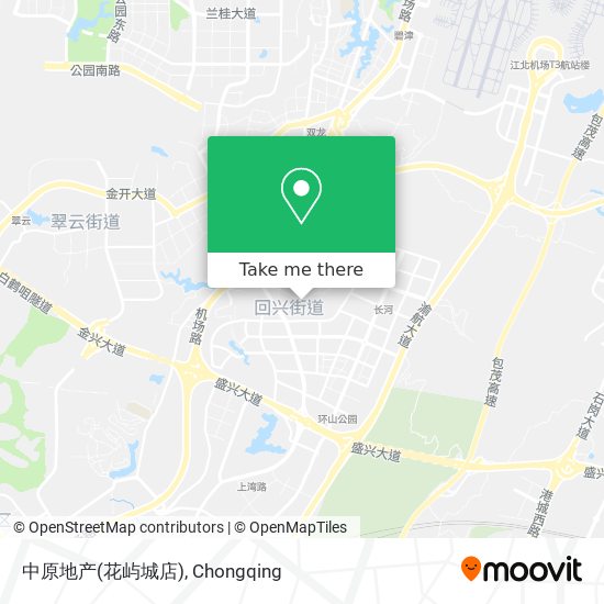 中原地产(花屿城店) map