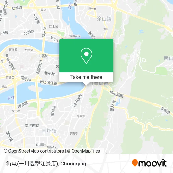 街电(一川造型江景店) map