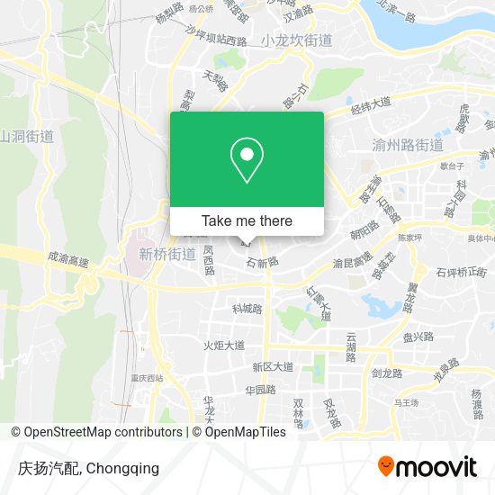 庆扬汽配 map