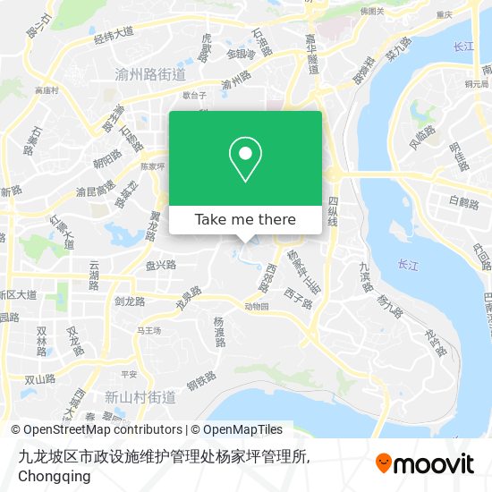 九龙坡区市政设施维护管理处杨家坪管理所 map