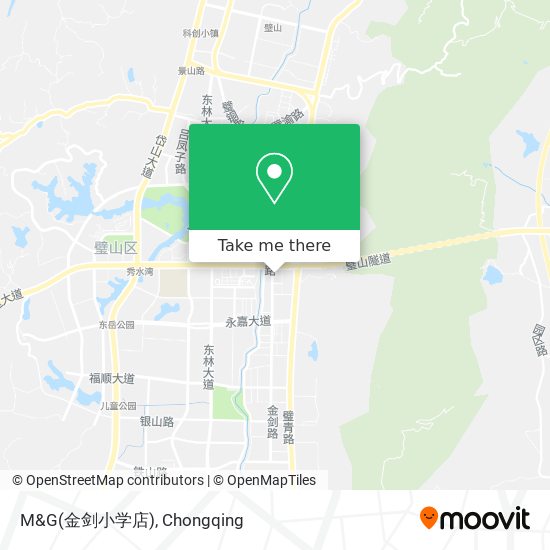 M&G(金剑小学店) map