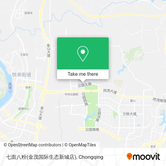 七面八粉(金茂国际生态新城店) map