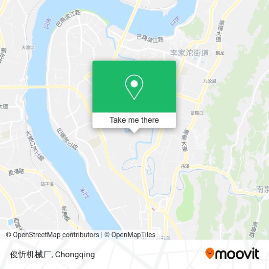 俊忻机械厂 map