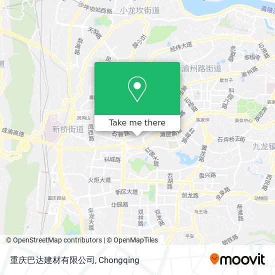 重庆巴达建材有限公司 map