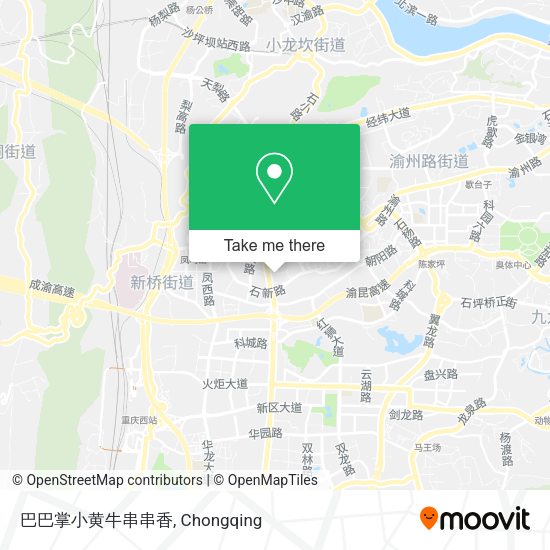 巴巴掌小黄牛串串香 map