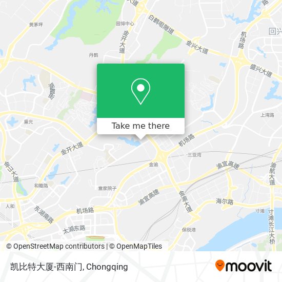 凯比特大厦-西南门 map