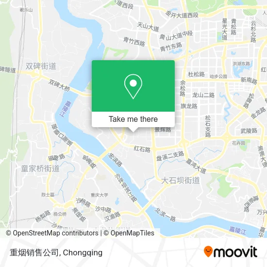 重烟销售公司 map
