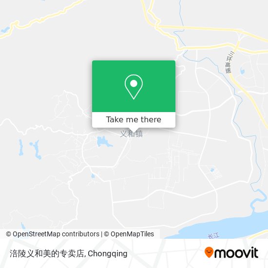 涪陵义和美的专卖店 map