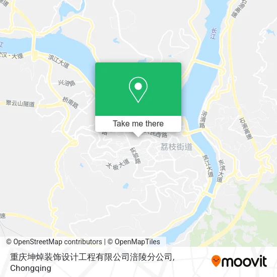 重庆坤焯装饰设计工程有限公司涪陵分公司 map